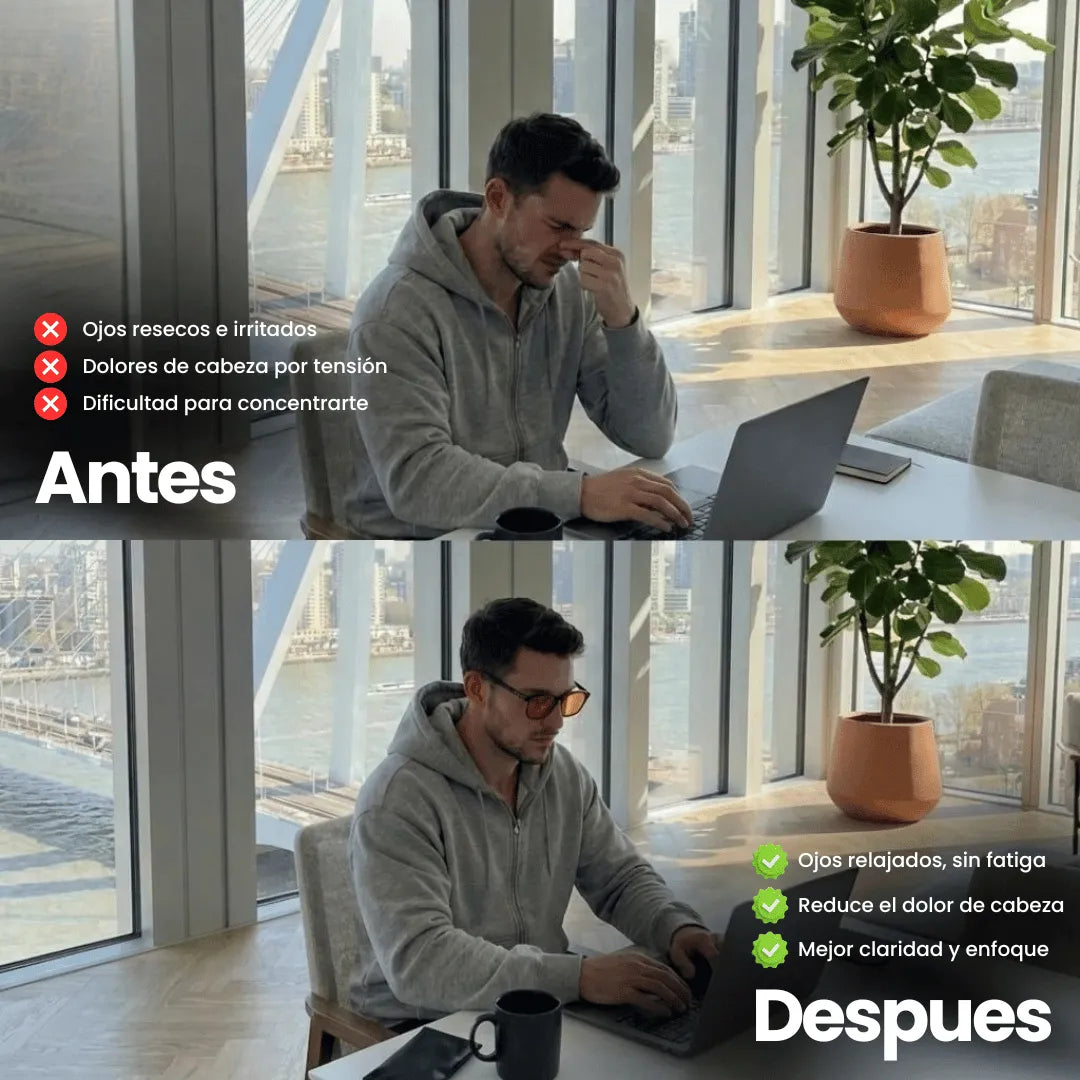 Livens™ Lentes Unisex con Filtro de Luz Azul